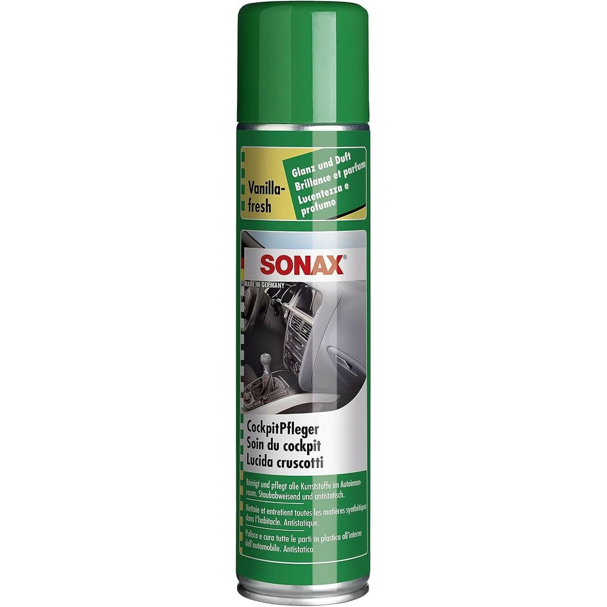 Dashboard Cleaner Sonax SX03423000 400 ml Vanilla Fresh Dashboard Cleaner Sonax SX03423000 400 ml Vanilla Fresh