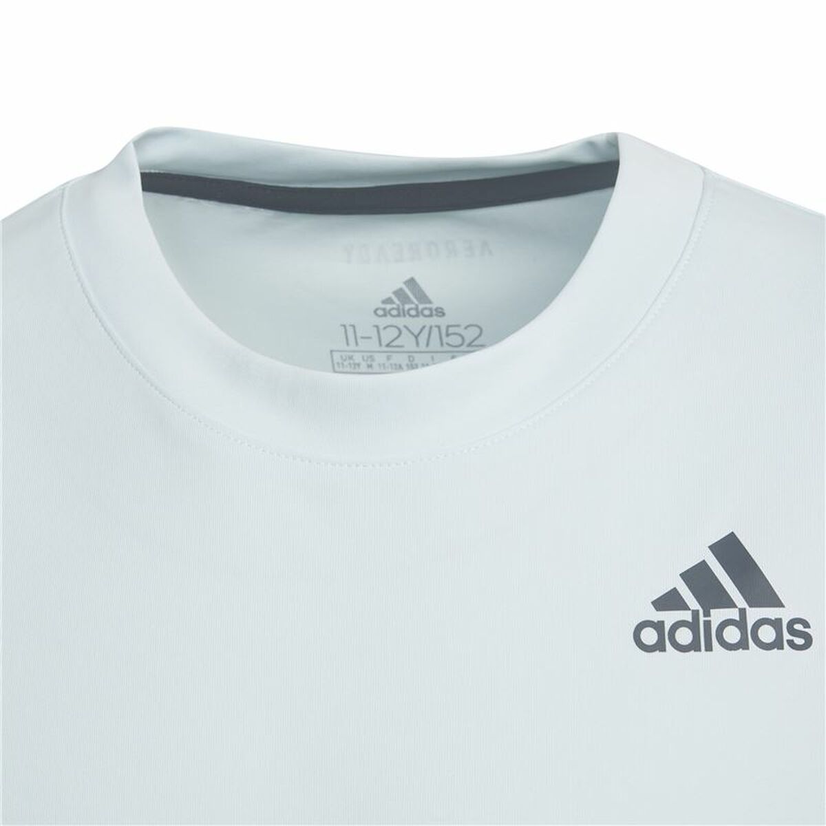 Child’s Short Sleeve T-Shirt Adidas Club Tennis 3 bandas White
