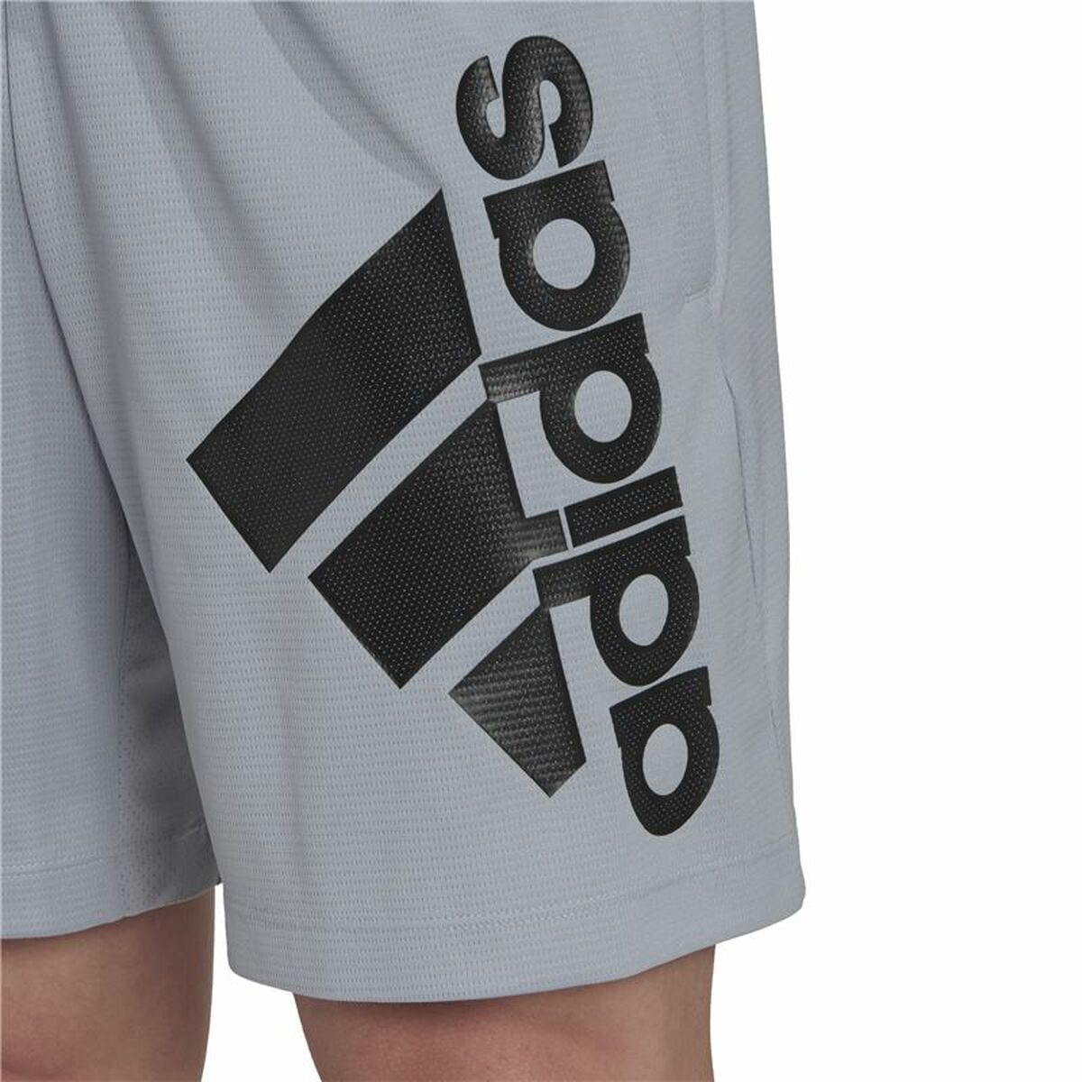 Men’s Sports Shorts Adidas Big Badge Of Sport Grey 9″