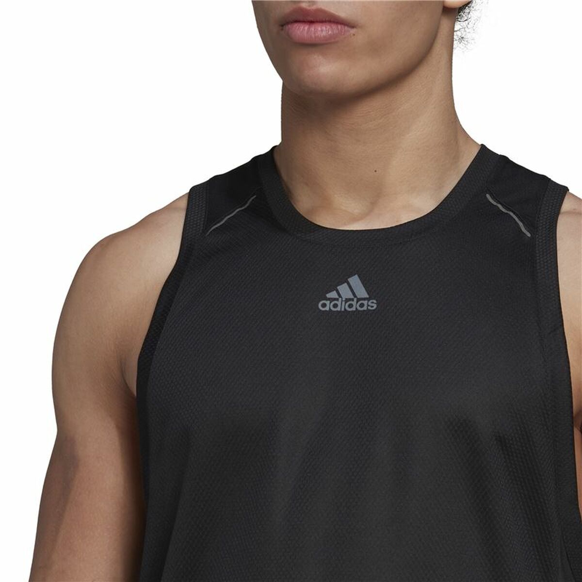 Men’s Sleeveless T-shirt Adidas HIIT Spin Training Black