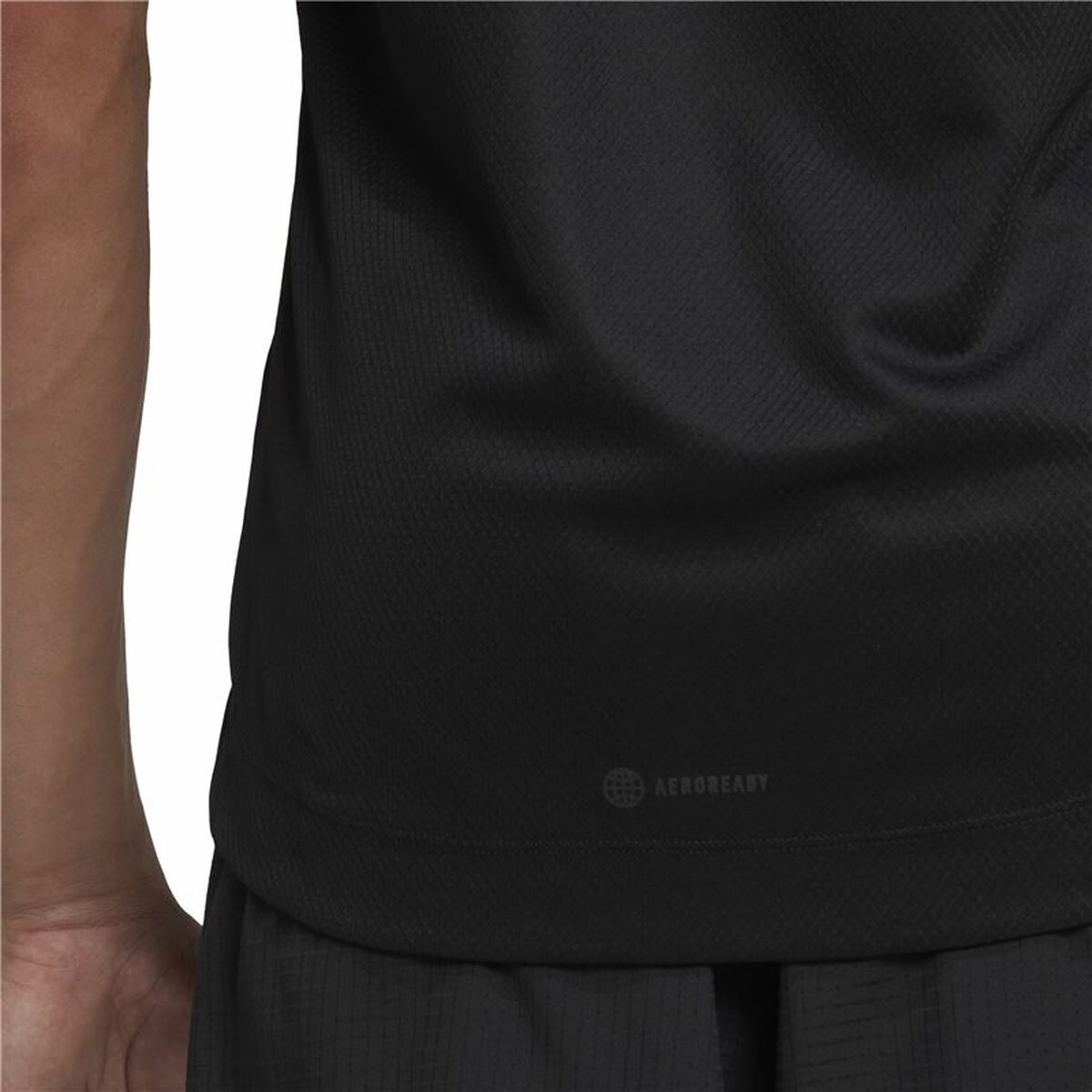 Men’s Sleeveless T-shirt Adidas HIIT Spin Training Black
