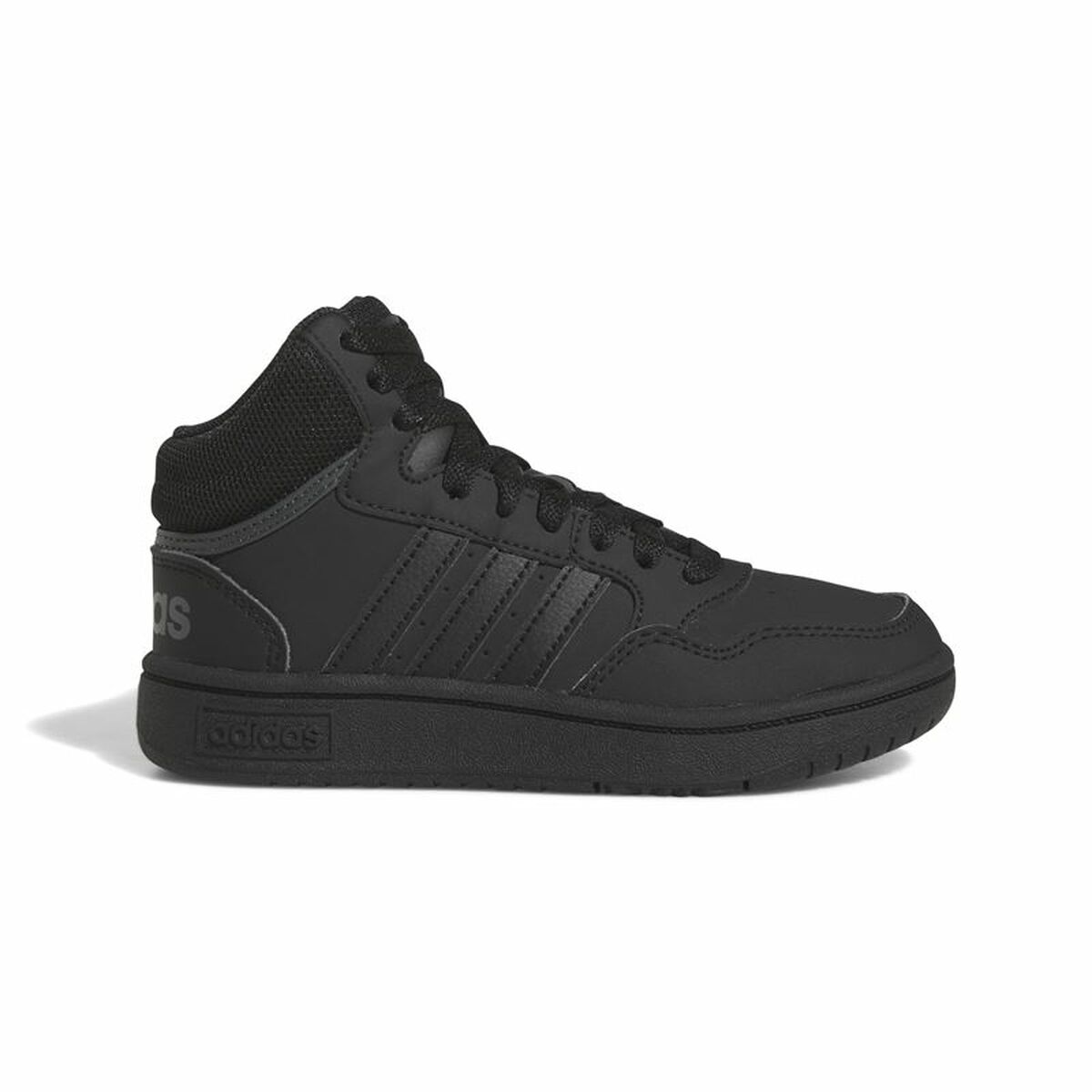 Sports Shoes for Kids Adidas Hoops 3.0 Mid Black Sports Shoes for Kids Adidas Hoops 3.0 Mid Black