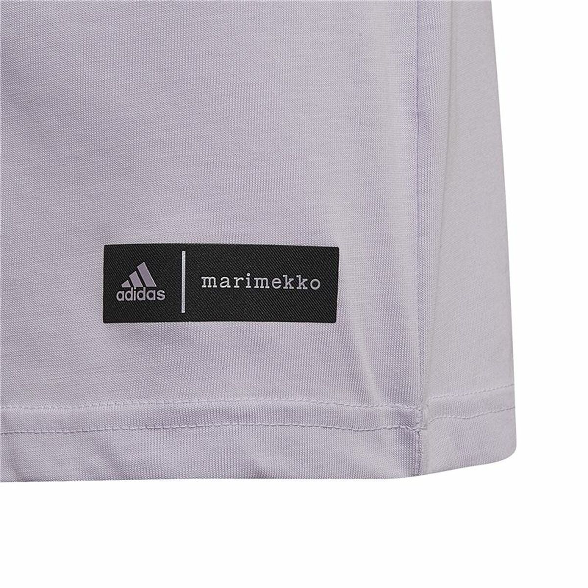 Child’s Short Sleeve T-Shirt Adidas Marimekko Graphic Plum