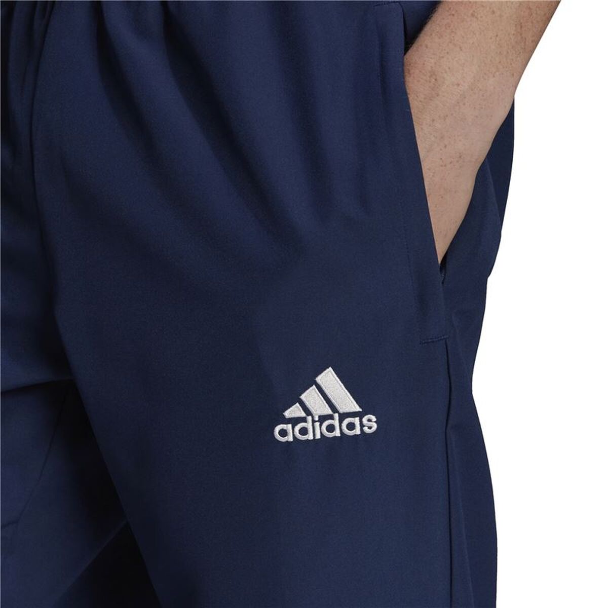 Football Training Trousers for Adults Adidas Ent22 Blue Men