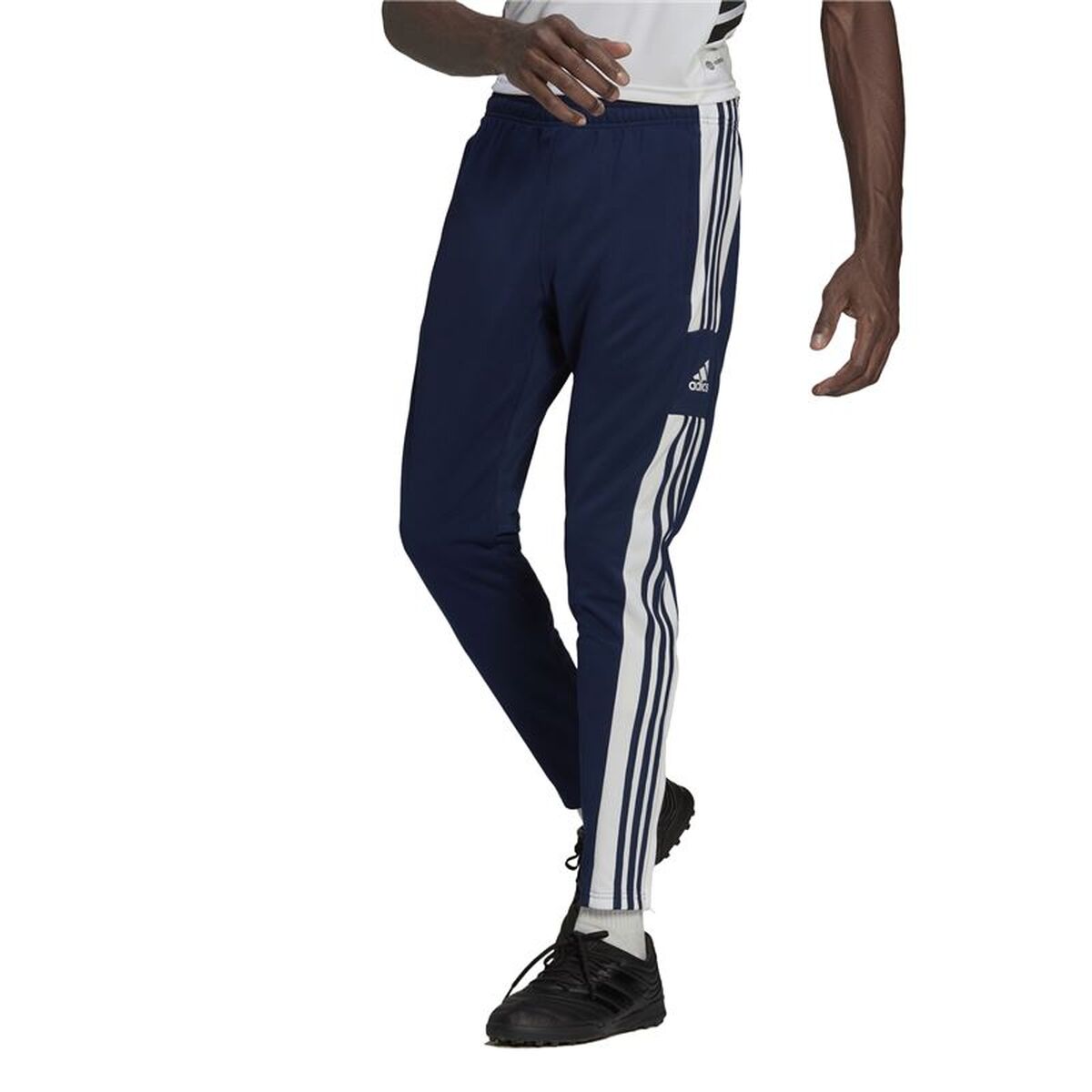 Football Training Trousers for Adults Adidas Sq21 Tr Navy Blue Men