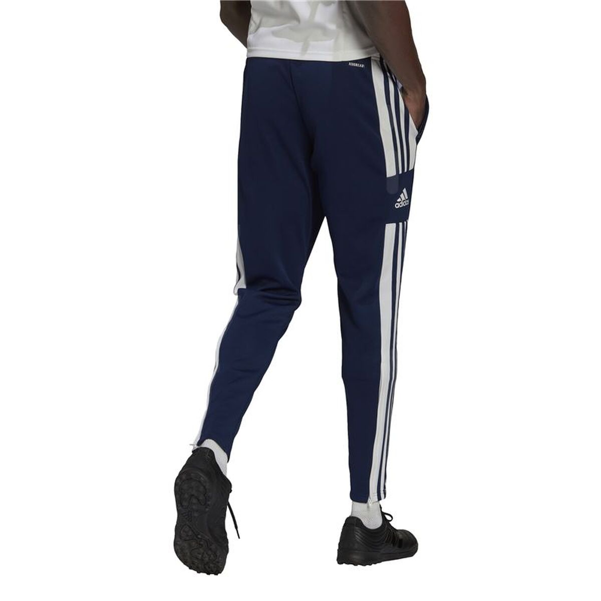 Football Training Trousers for Adults Adidas Sq21 Tr Navy Blue Men