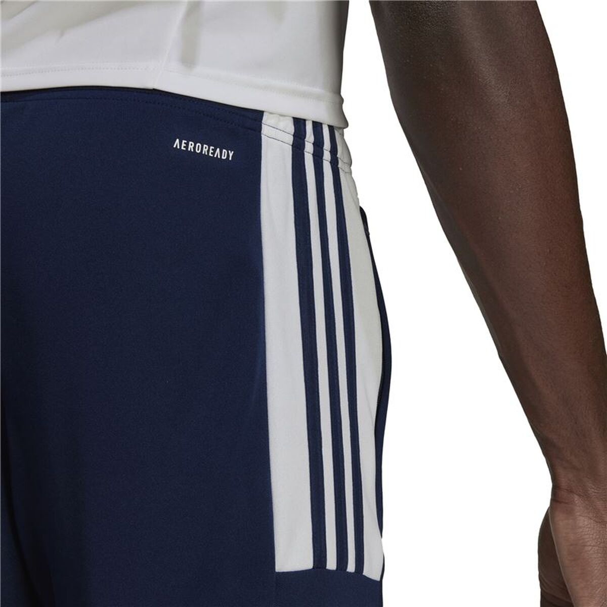 Football Training Trousers for Adults Adidas Sq21 Tr Navy Blue Men
