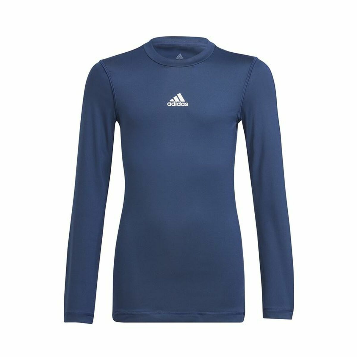 Children’s Short Sleeved Football Shirt Adidas Techfit  Blue