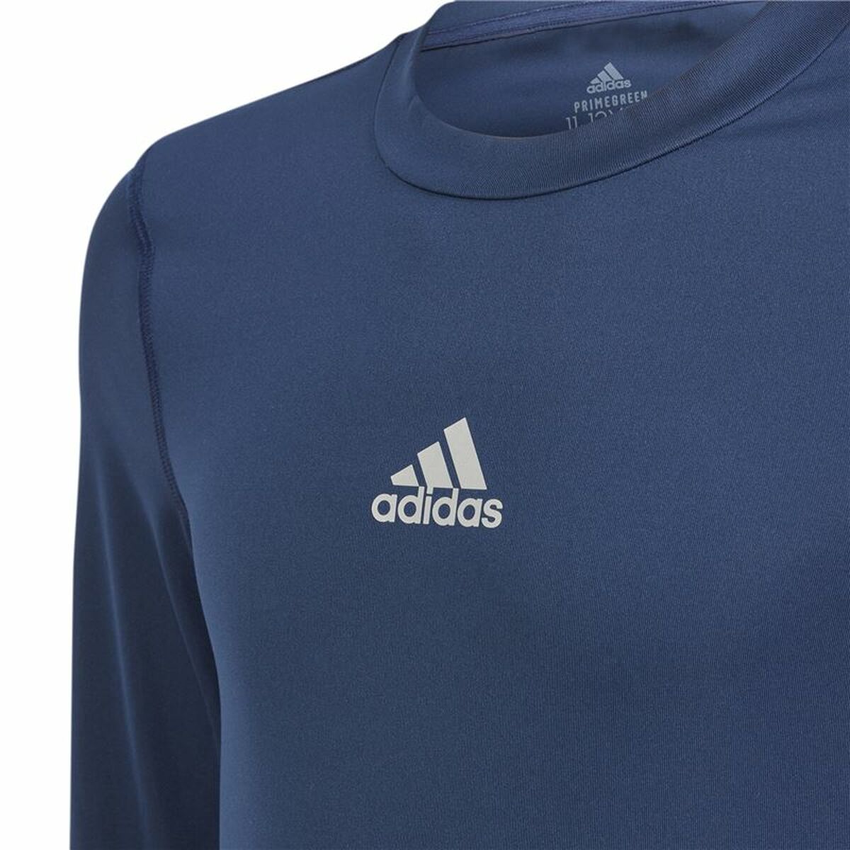 Children’s Short Sleeved Football Shirt Adidas Techfit  Blue