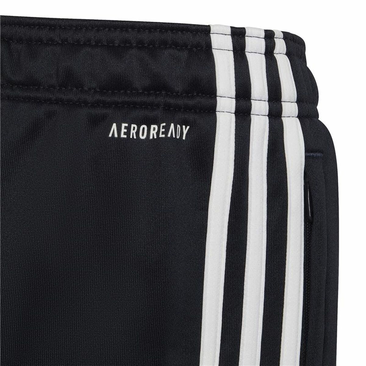 Children’s Tracksuit Bottoms Adidas Designed To Move 3 band Black