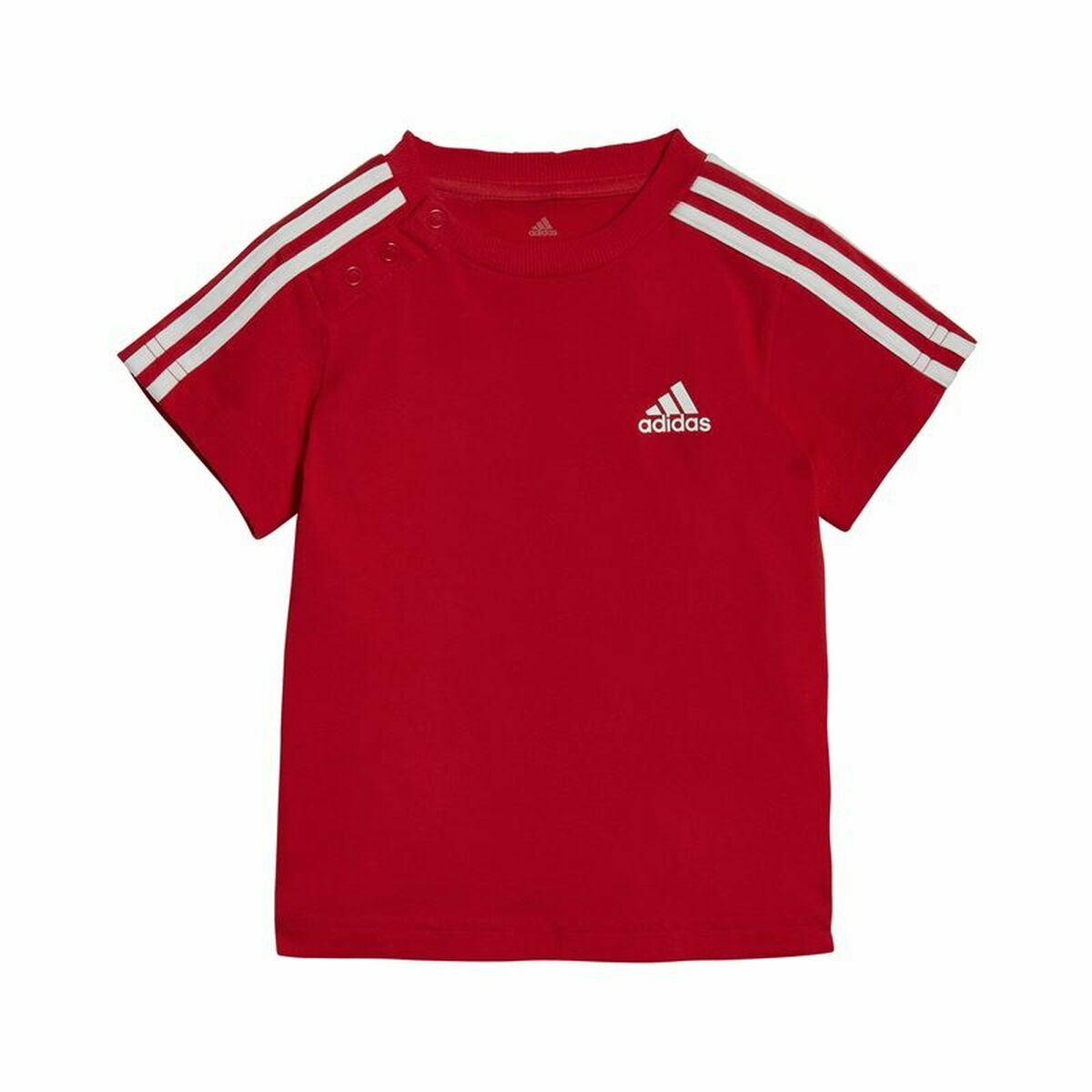 Sports Outfit for Baby Adidas Three Stripes Red Sports Outfit for Baby Adidas Three Stripes Red