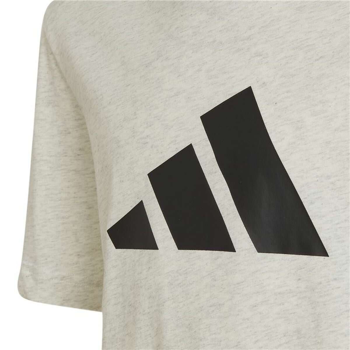 Child’s Short Sleeve T-Shirt Adidas Future Icons Grey