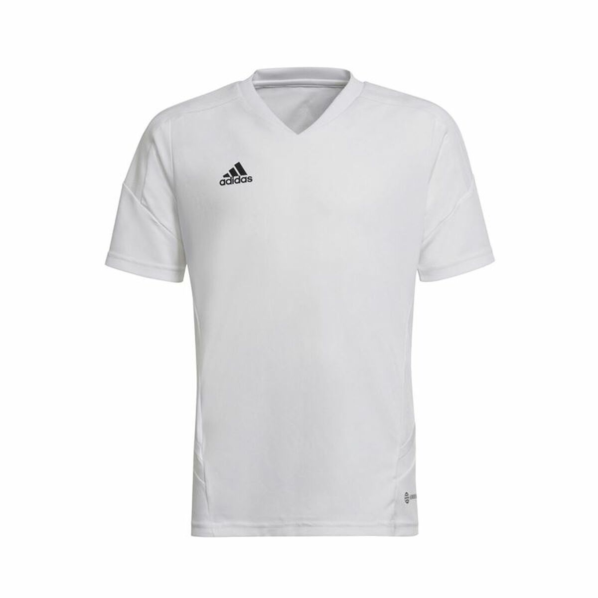Children’s Short Sleeved Football Shirt Adidas Con22 White Children’s Short Sleeved Football Shirt Adidas Con22 White