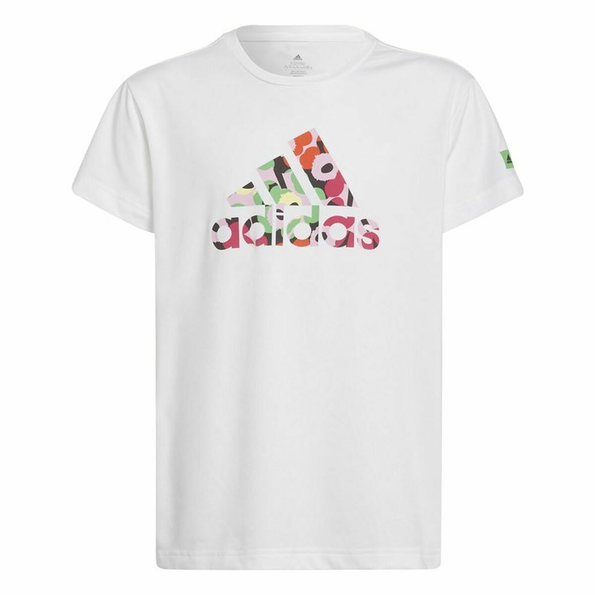 Child’s Short Sleeve T-Shirt Adidas x Marimekko White Child’s Short Sleeve T-Shirt Adidas x Marimekko White