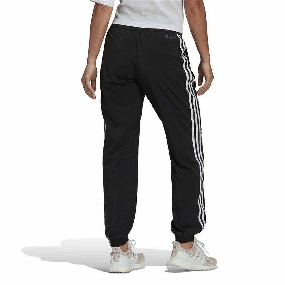 Long Sports Trousers Adidas Icnsvn Black Lady