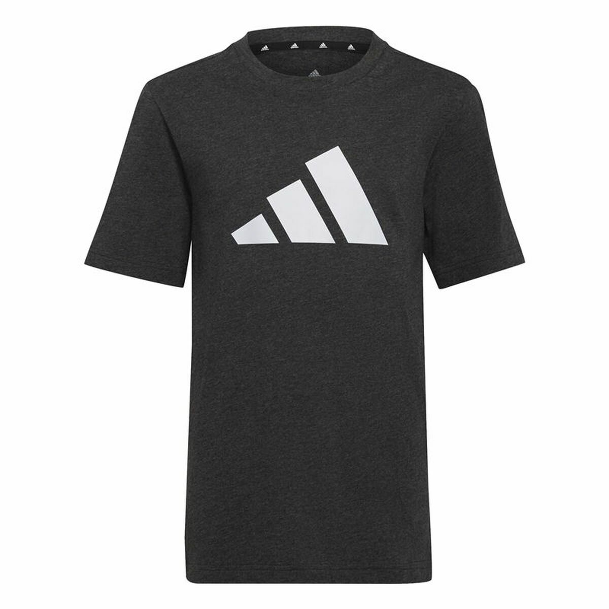 Child’s Short Sleeve T-Shirt Adidas Future Icons Black