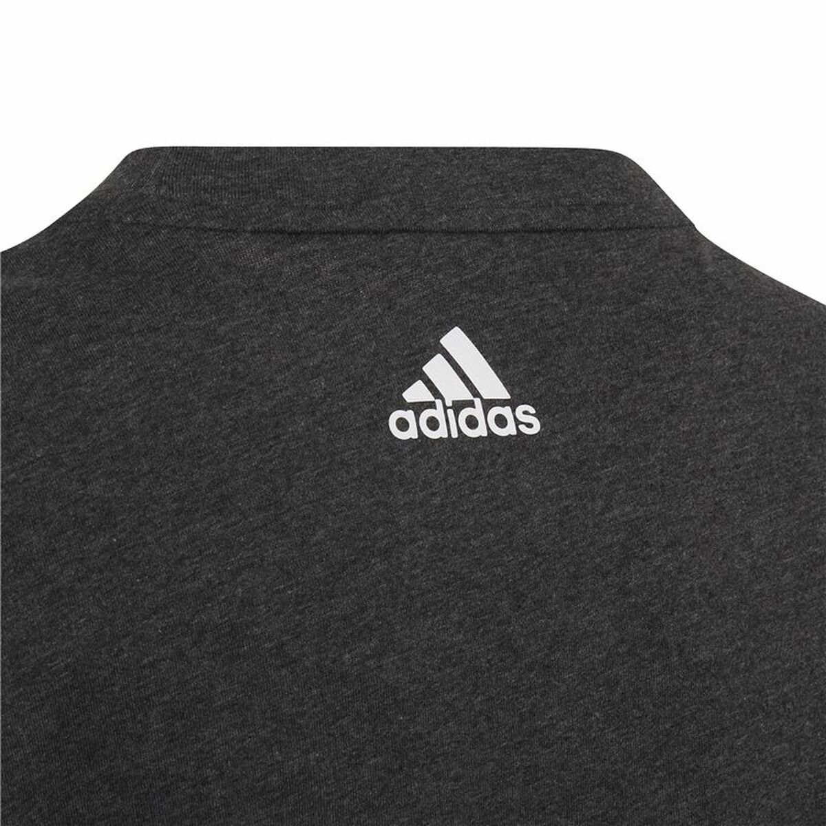Child’s Short Sleeve T-Shirt Adidas Future Icons Black
