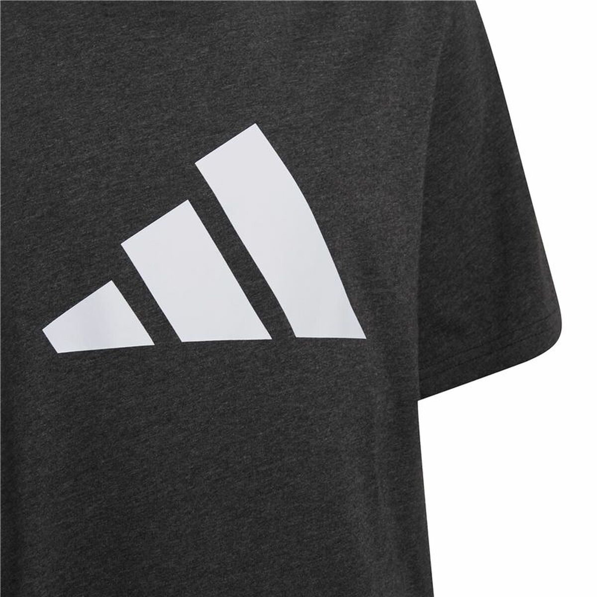 Child’s Short Sleeve T-Shirt Adidas Future Icons Black
