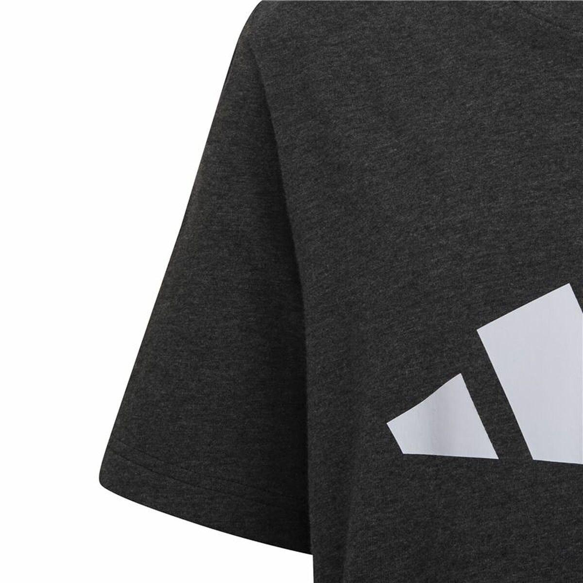 Child’s Short Sleeve T-Shirt Adidas Future Icons Black
