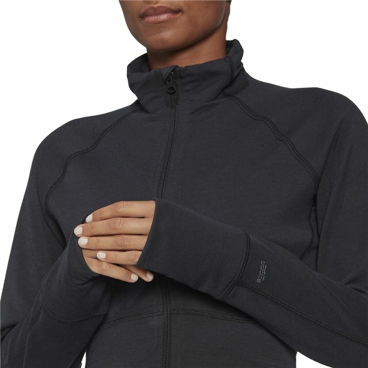 Women’s Sports Jacket Adidas Aeroready Studio Black