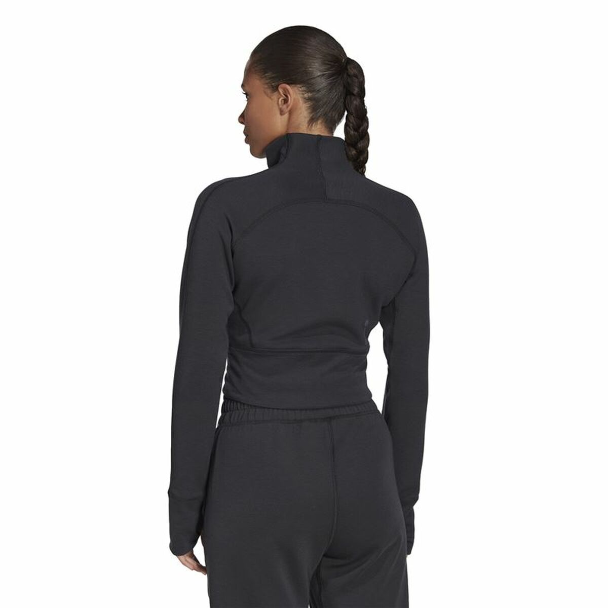 Women’s Sports Jacket Adidas Aeroready Studio Black