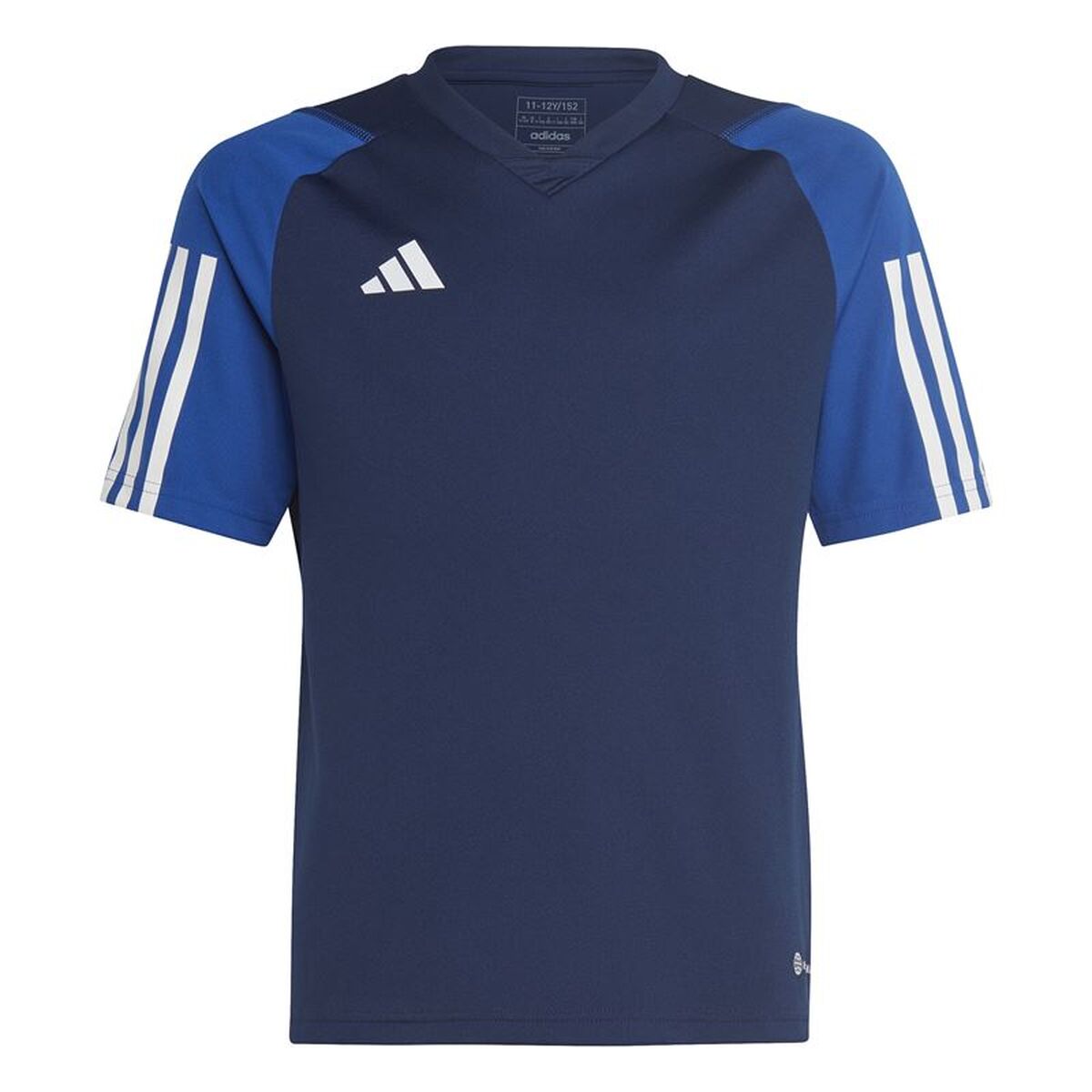 Children’s Short Sleeved Football Shirt Adidas HK7639 Blue (7-8 Years) Children’s Short Sleeved Football Shirt Adidas HK7639 Blue (7-8 Years)