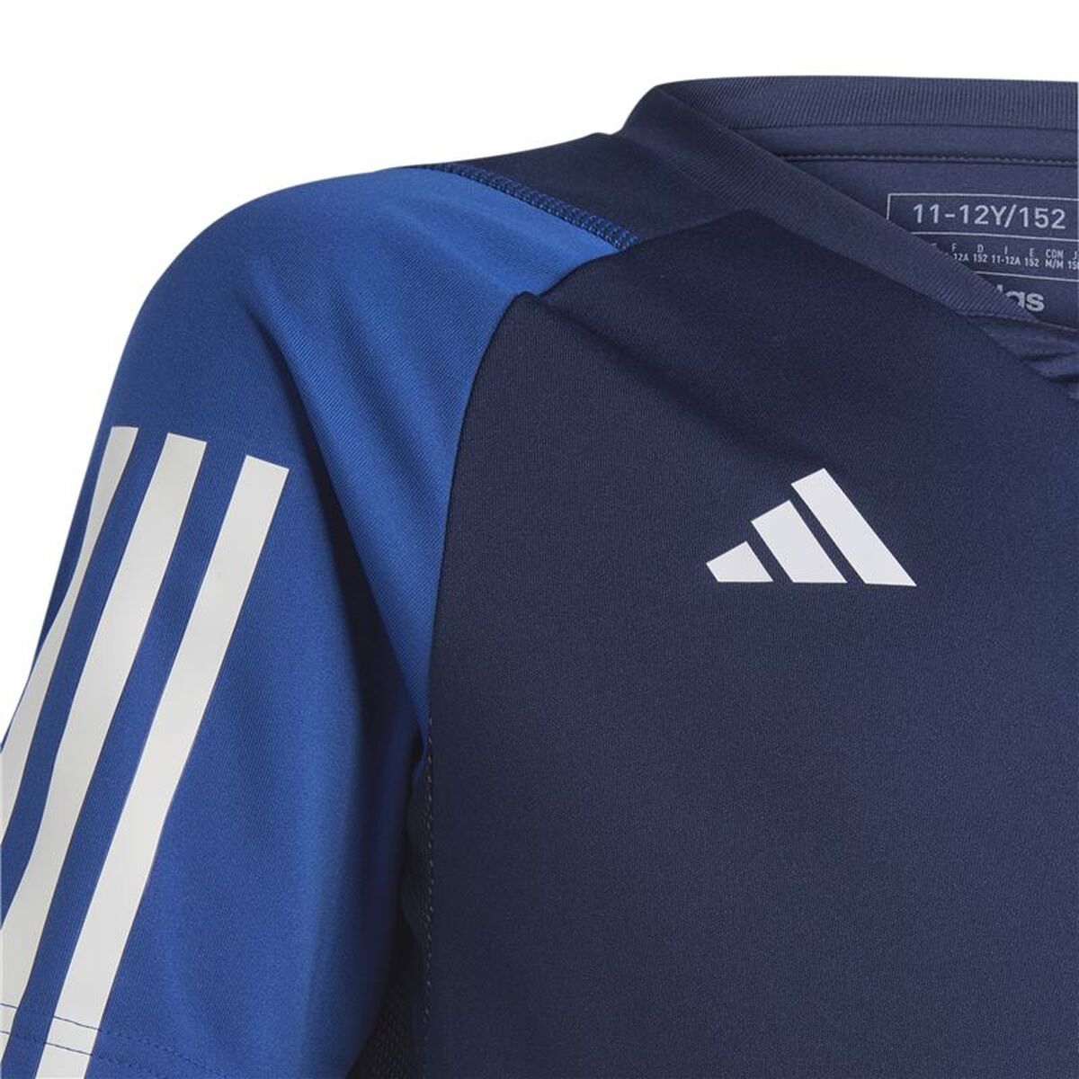 Children’s Short Sleeved Football Shirt Adidas HK7639 Blue (7-8 Years)