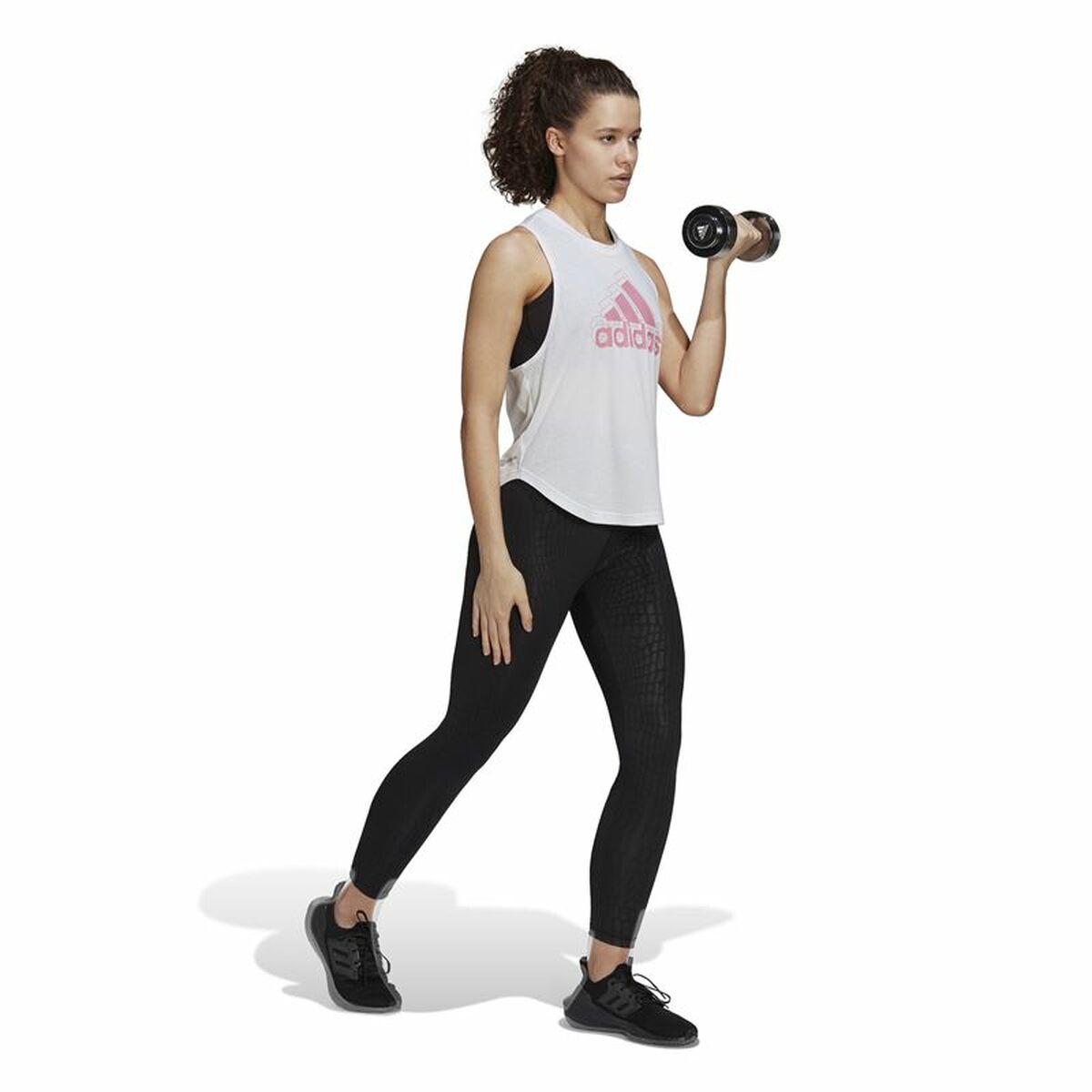 Women’s Sleeveless T-shirt Adidas AEROREADY Racerback White