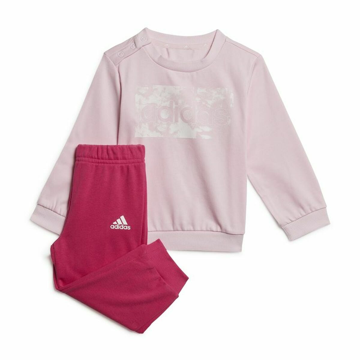 Children’s Sports Outfit Adidas Essentials Pink Children’s Sports Outfit Adidas Essentials Pink