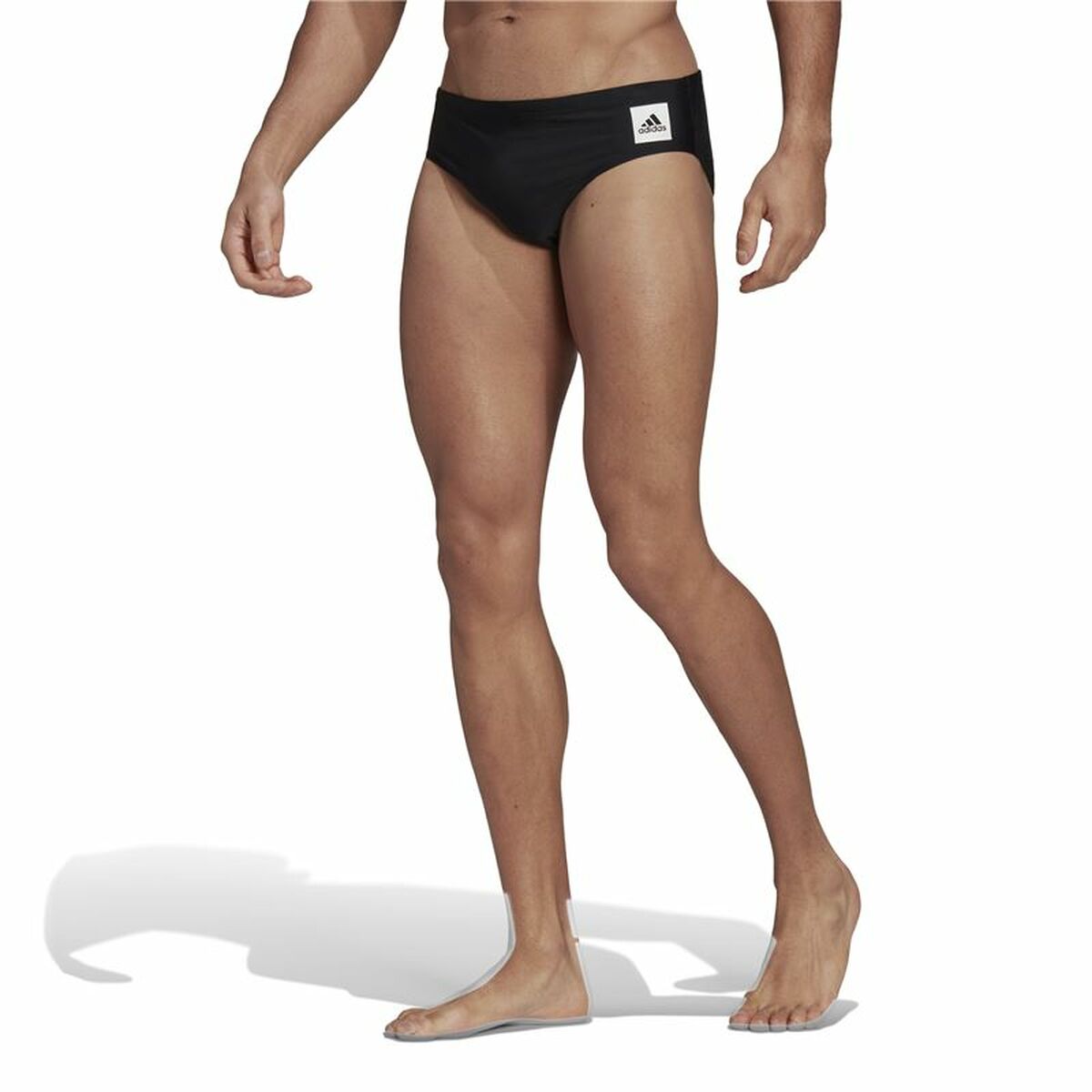 Men’s Briefs Adidas Solid Black