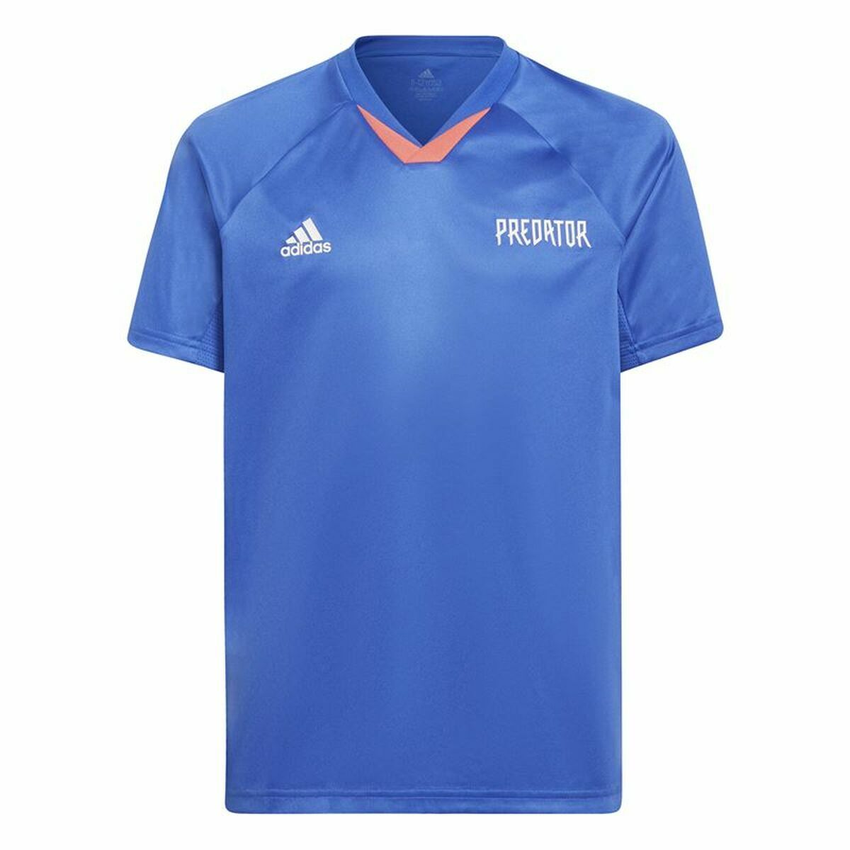 Child’s Short Sleeve T-Shirt Adidas Predator Blue Child’s Short Sleeve T-Shirt Adidas Predator Blue