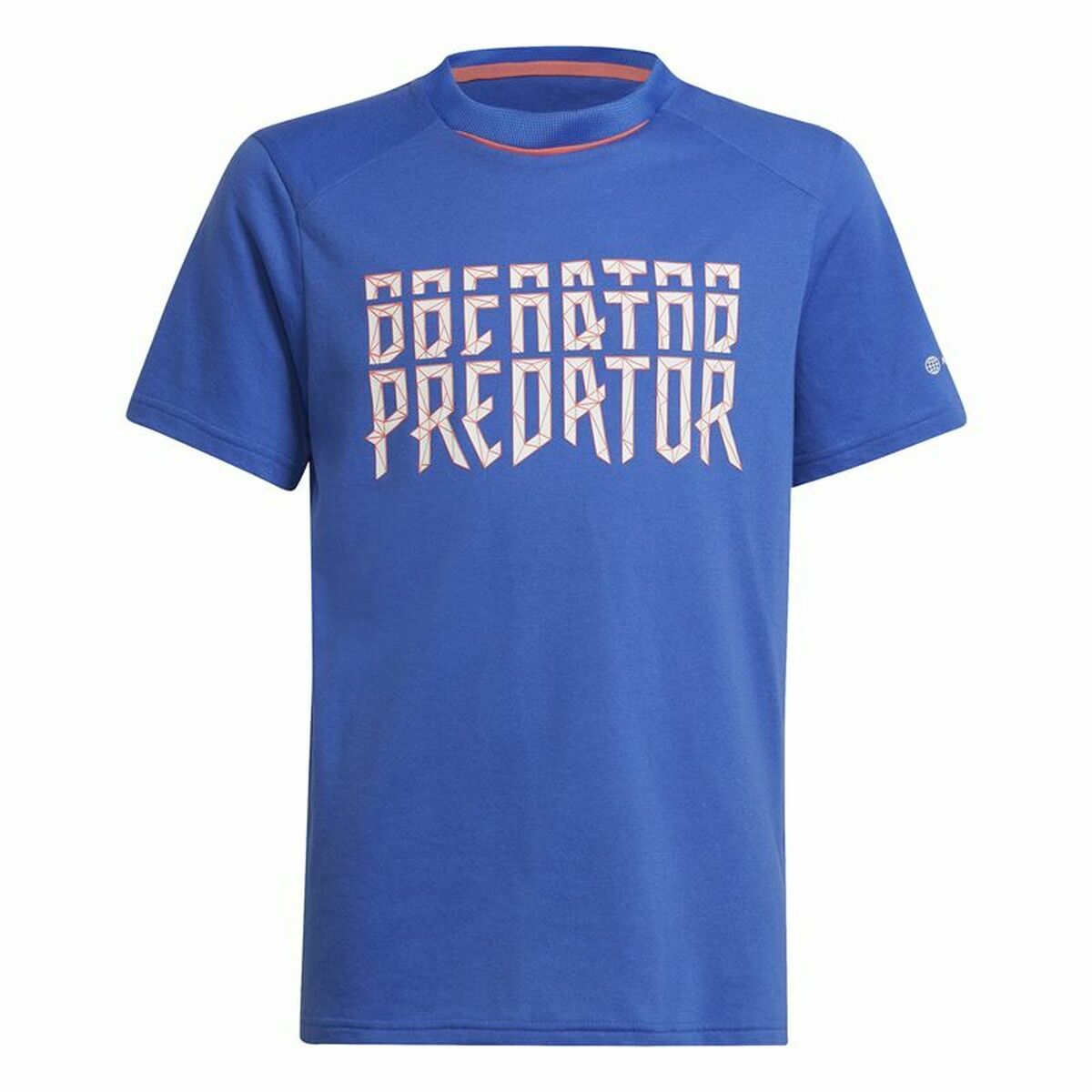 Child’s Short Sleeve T-Shirt Adidas Predator Blue