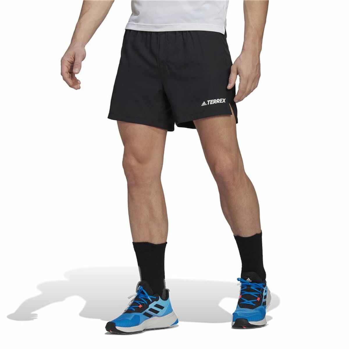 Men’s Sports Shorts Adidas Trailrt Hombre Black