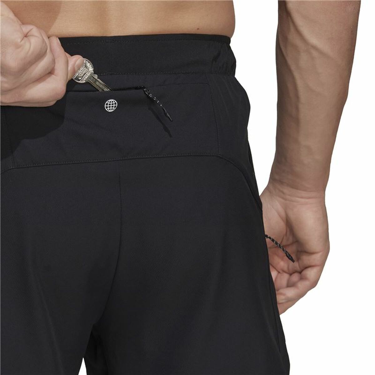 Men’s Sports Shorts Adidas Trailrt Hombre Black