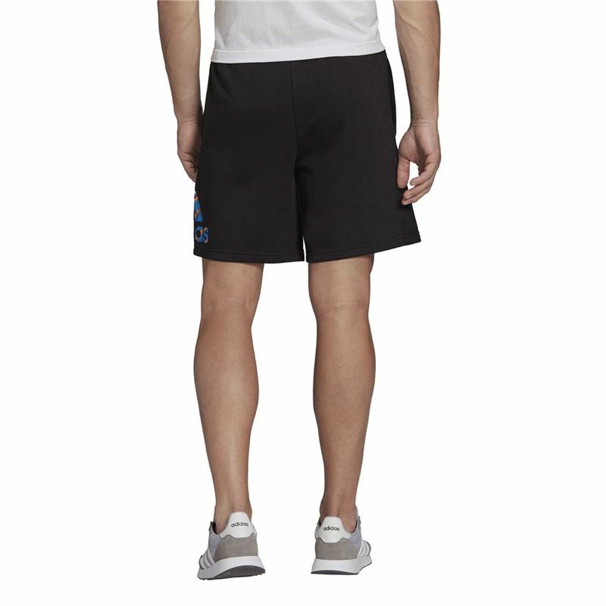 Men’s Sports Shorts Adidas Camo Black