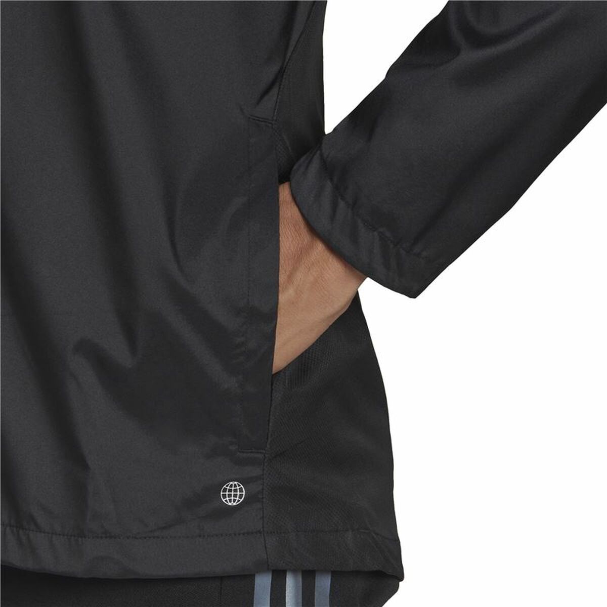 Men’s Sports Jacket Adidas Own the Run Black