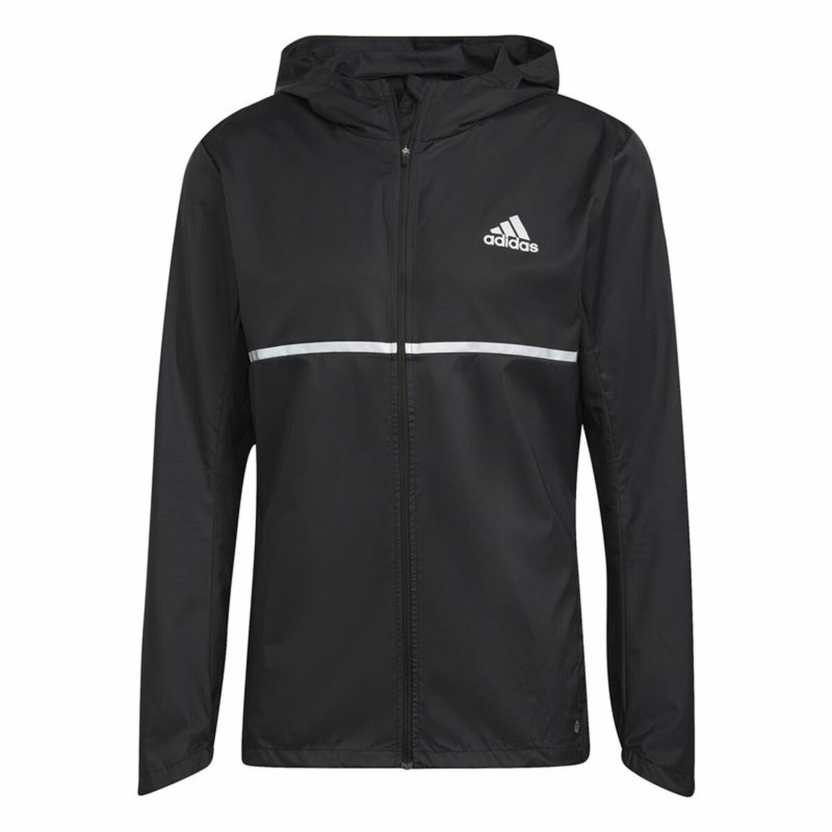 Men’s Sports Jacket Adidas Own the Run Black Men’s Sports Jacket Adidas Own the Run Black