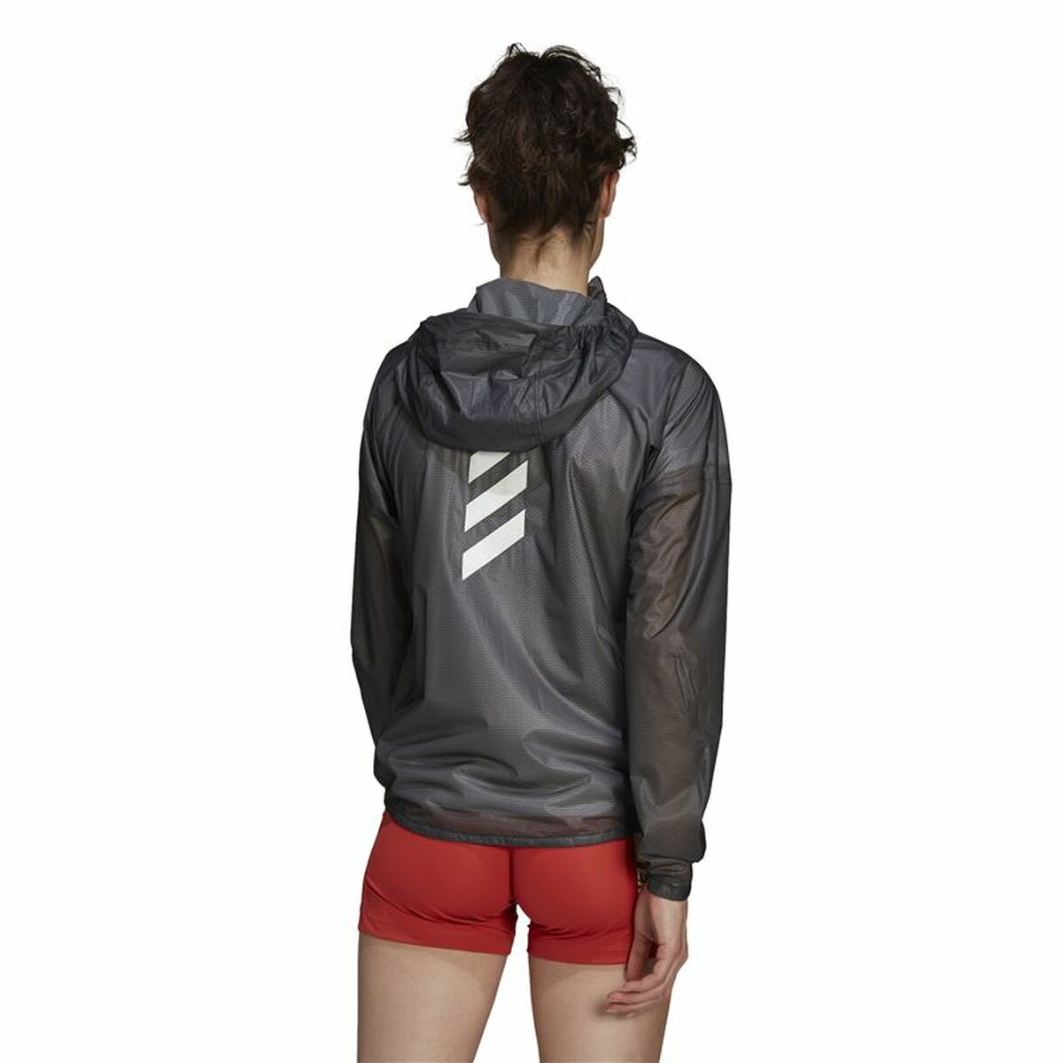 Women’s Sports Jacket Adidas Agr Rain J Black