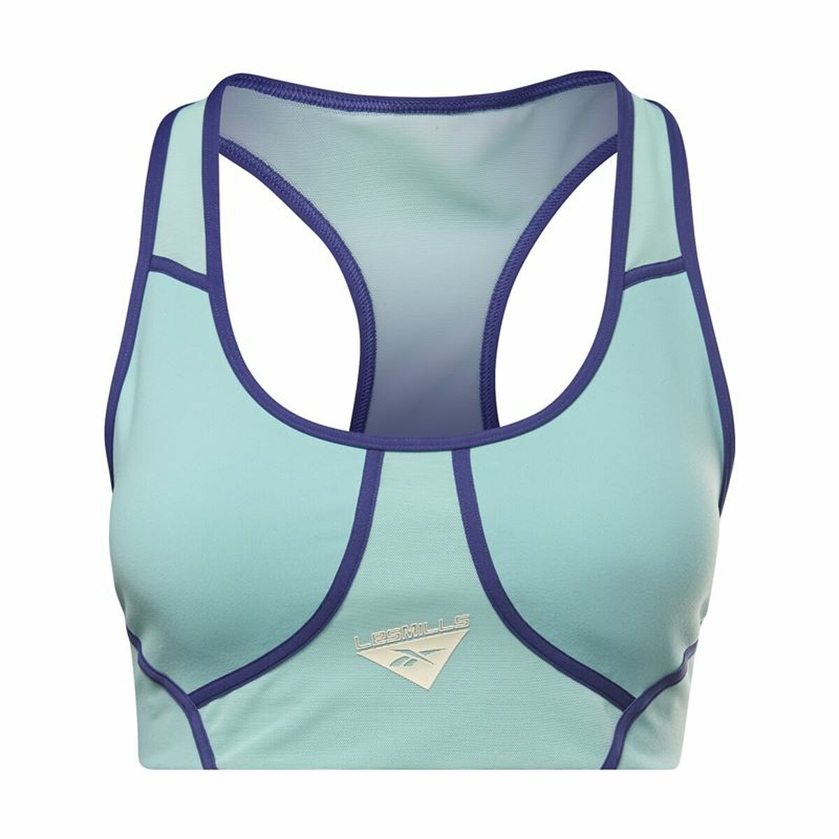 Sports Bra Reebok Les Mills Turquoise Sports Bra Reebok Les Mills Turquoise