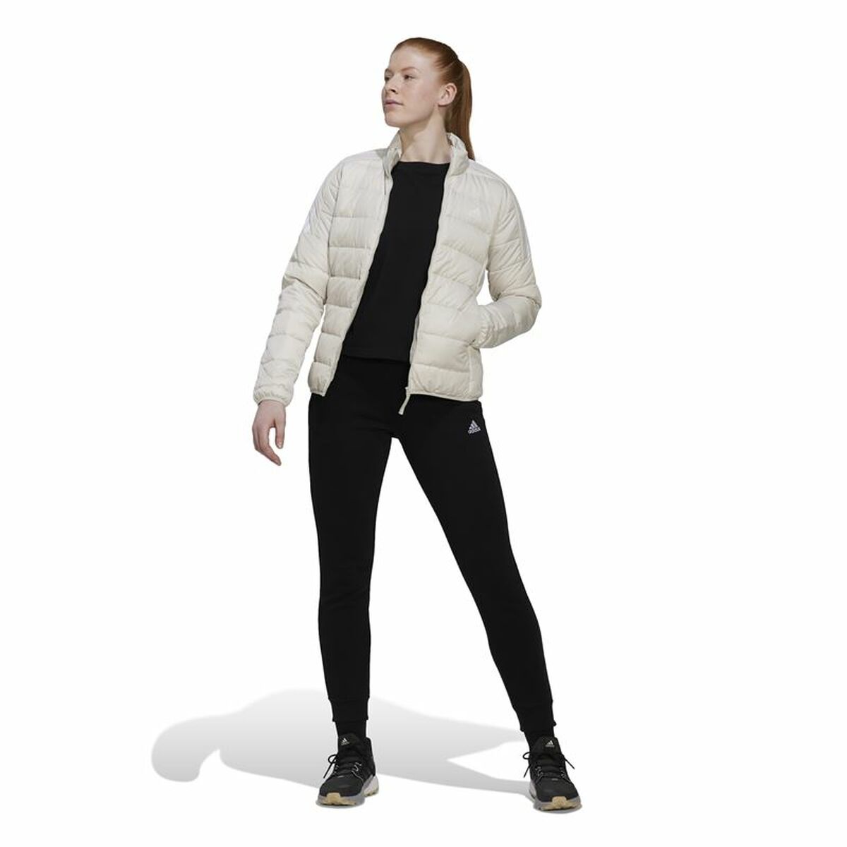 Women’s Sports Jacket Adidas Essentials White
