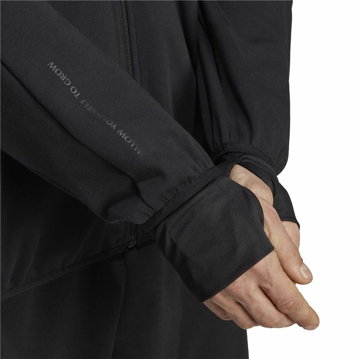 Men’s Sports Jacket Adidas Base Black White