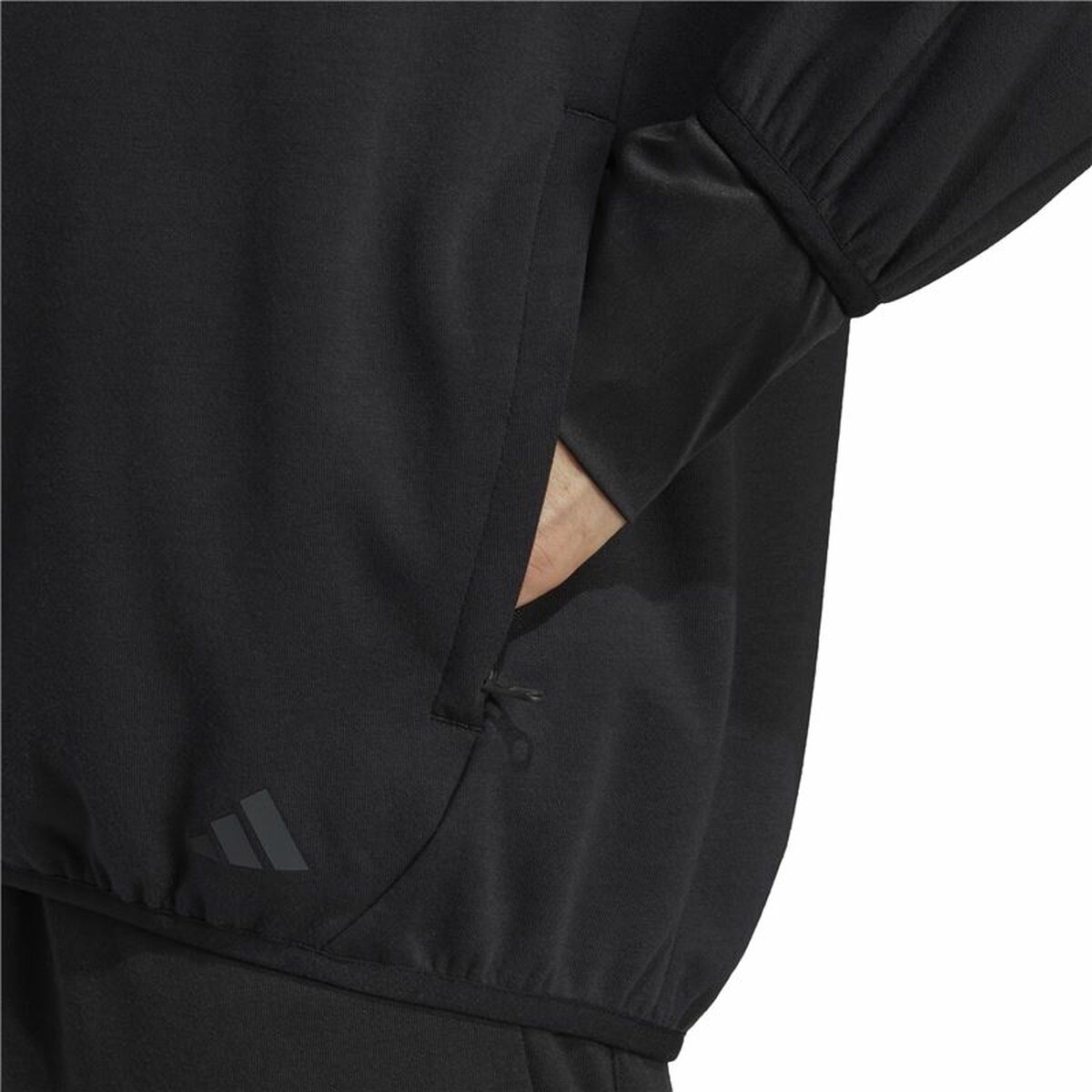 Men’s Sports Jacket Adidas Base Black White