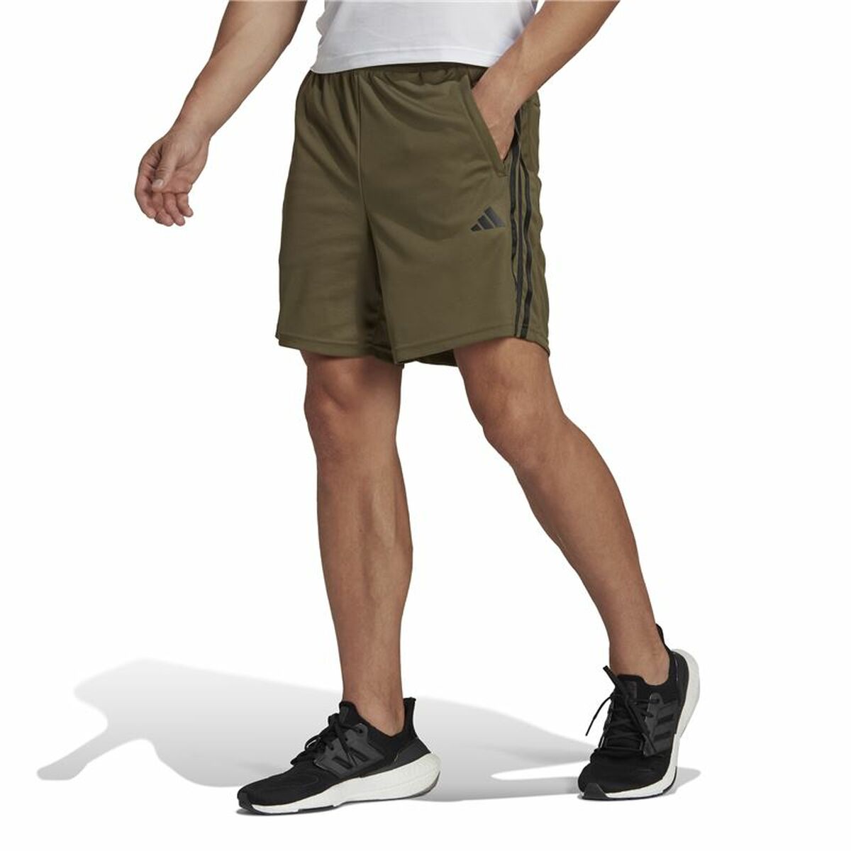 Men’s Sports Shorts Adidas Piqué Olive
