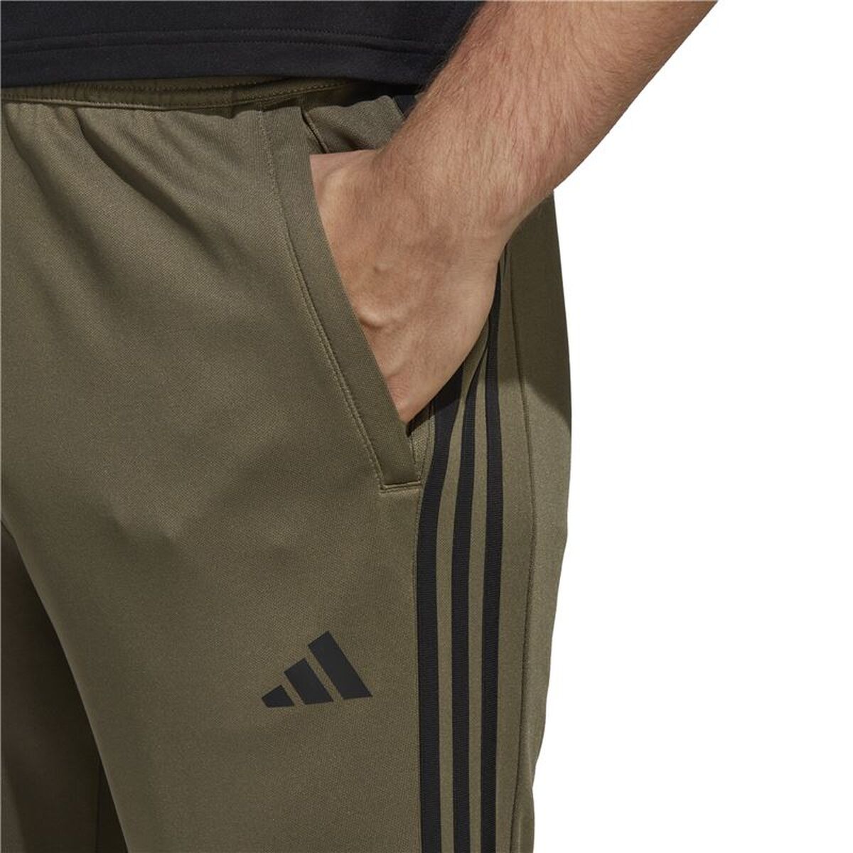 Long Sports Trousers Adidas Essentials Logo 3 Bandas Yellow Men