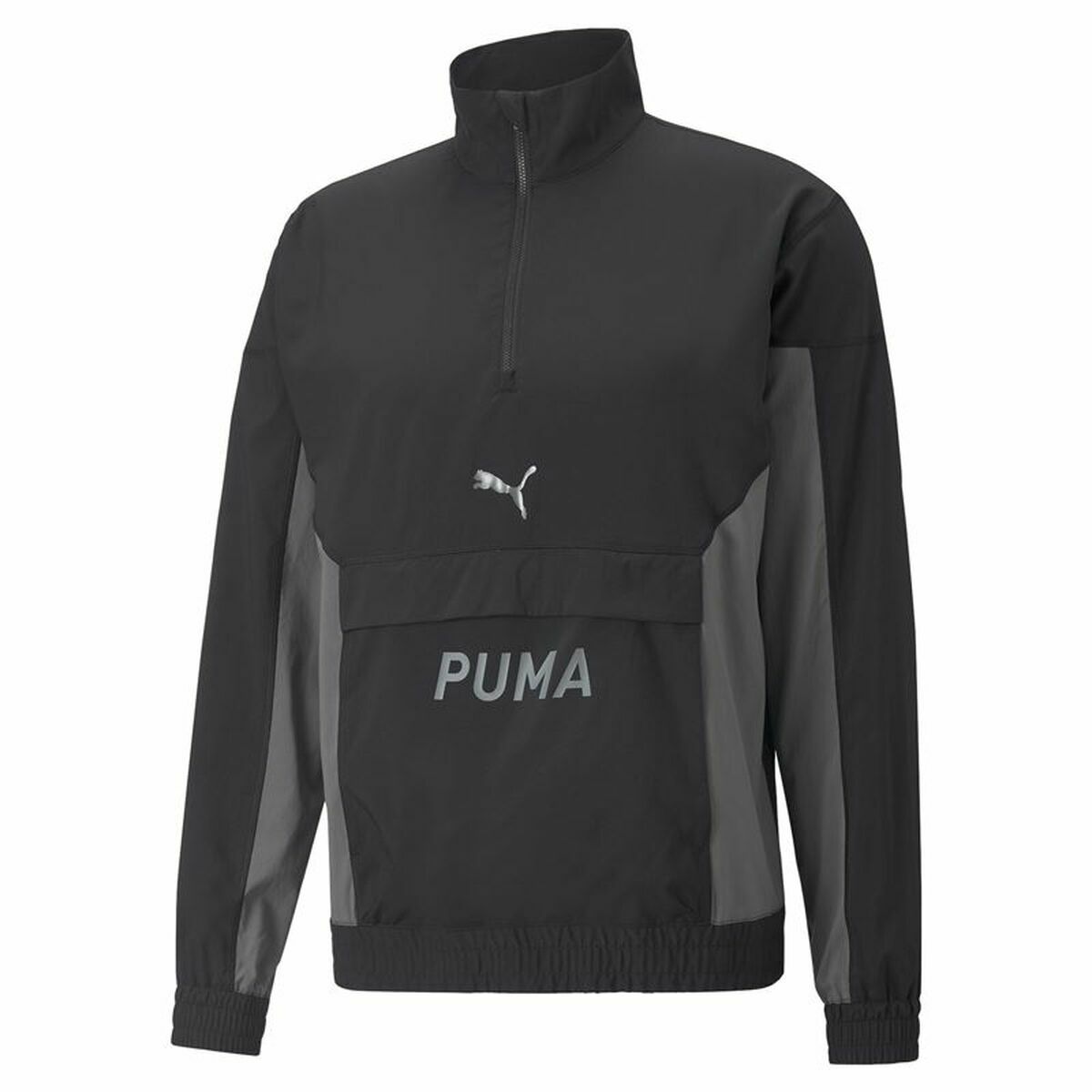 Men’s Sports Jacket Puma Fit Woven Black