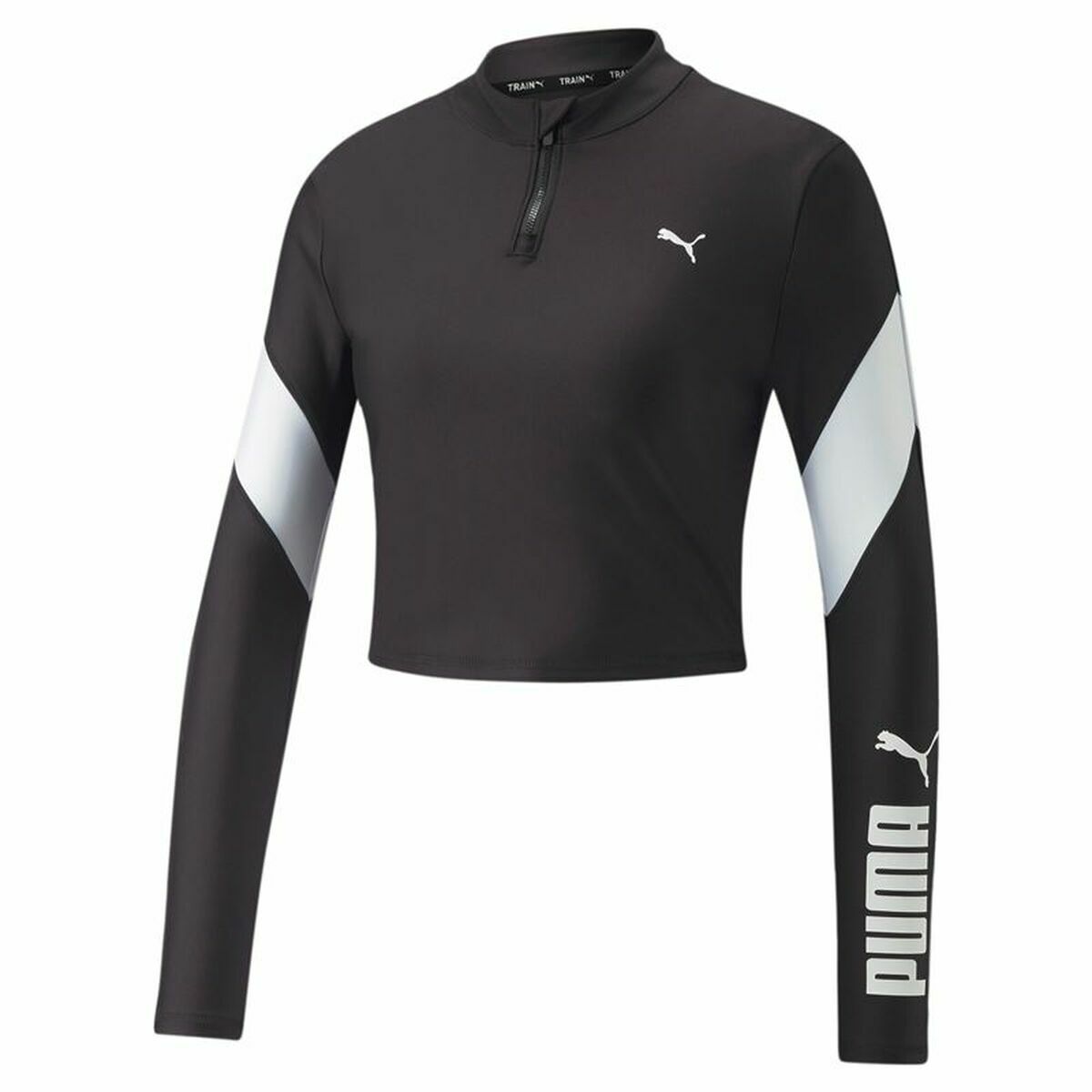 Women’s long sleeve T-shirt Puma Fit Eversculpt 1/4 Black
