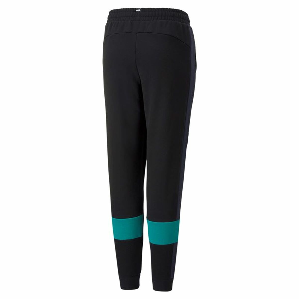 Children’s Tracksuit Bottoms Puma Essentials+ Colorblock Black Boys