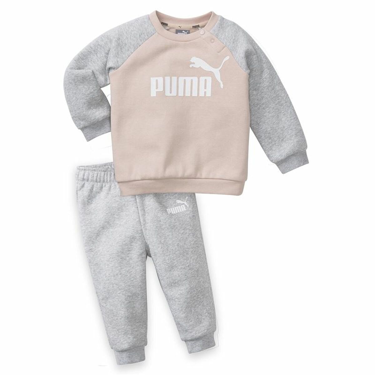 Baby’s Tracksuit Puma Minicat Essentials Grey