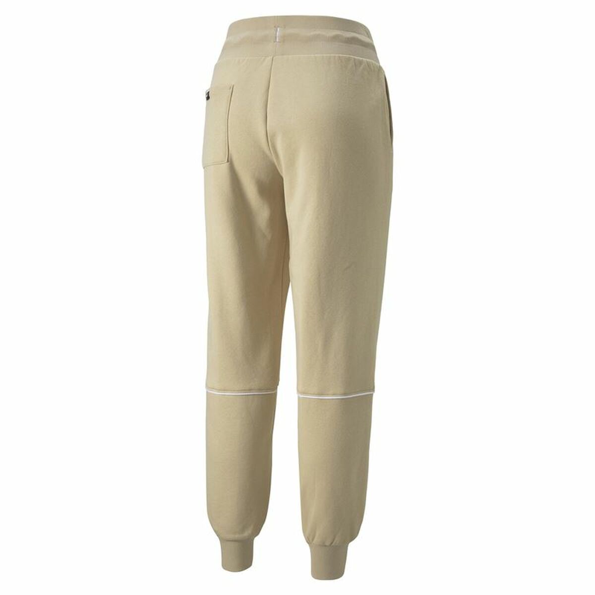 Adult’s Tracksuit Bottoms Puma Colorblock  Beige Lady