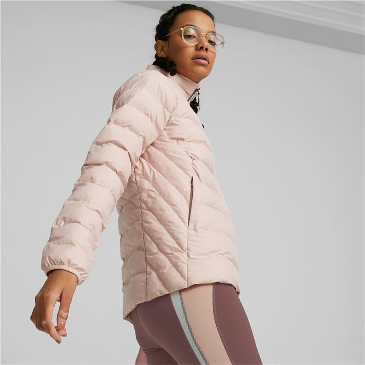 Women’s Sports Jacket Puma Active Polyball Light Pink